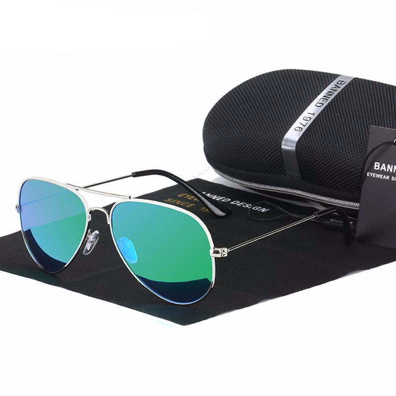 Metal Frame Aviation Sunglasses