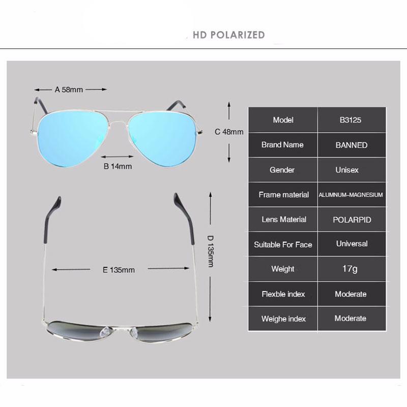 Metal Frame Aviation Sunglasses