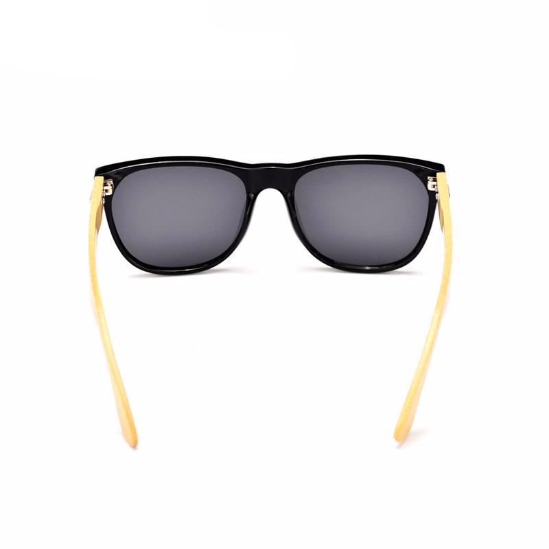 Square Wood Polarized Sunglasses