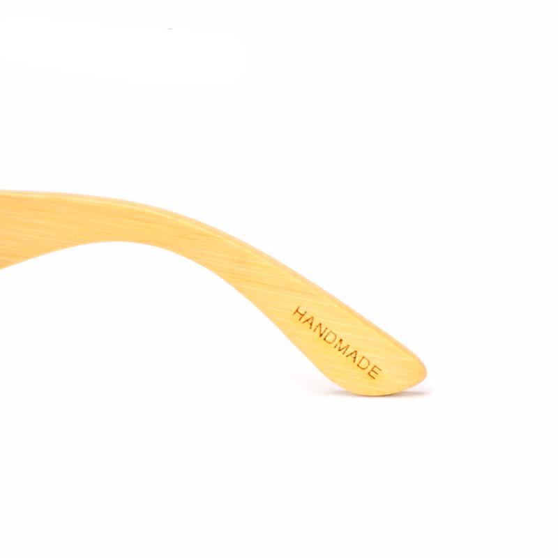 Square Wood Polarized Sunglasses