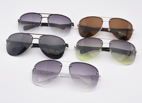 Semi-Rimle Aviation  Sunglasses