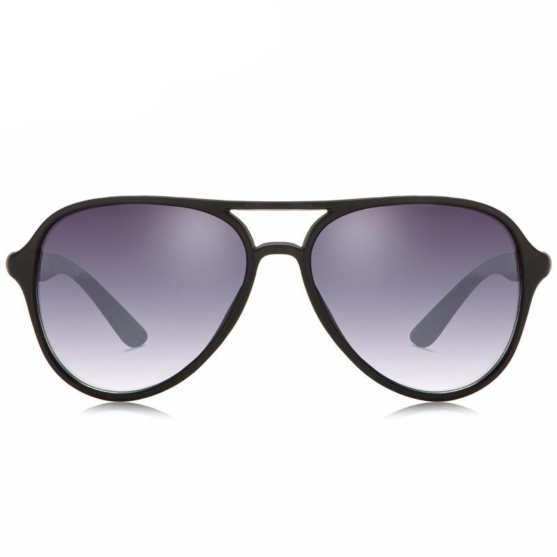 Plastic Matte Aviator Sunglasses