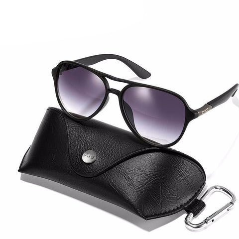Plastic Matte Aviator Sunglasses