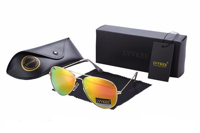 Colorful Aviation Sunglasses