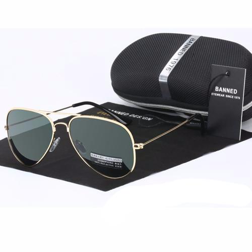 Metal Frame Aviation Sunglasses
