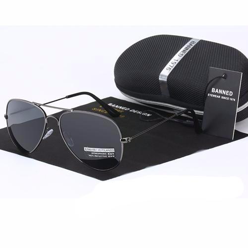 Metal Frame Aviation Sunglasses