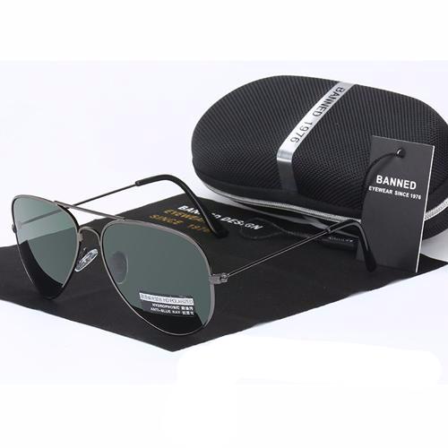 Metal Frame Aviation Sunglasses